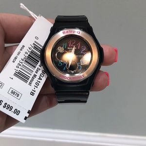 Black Baby G-Shock Resist Watch